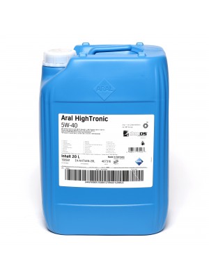 Aral High Tronic 5W-40 Motoröl 20l Kanister